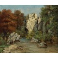 Пейзах с поток и скала (1872) РЕПРОДУКЦИИ НА КАРТИНИ